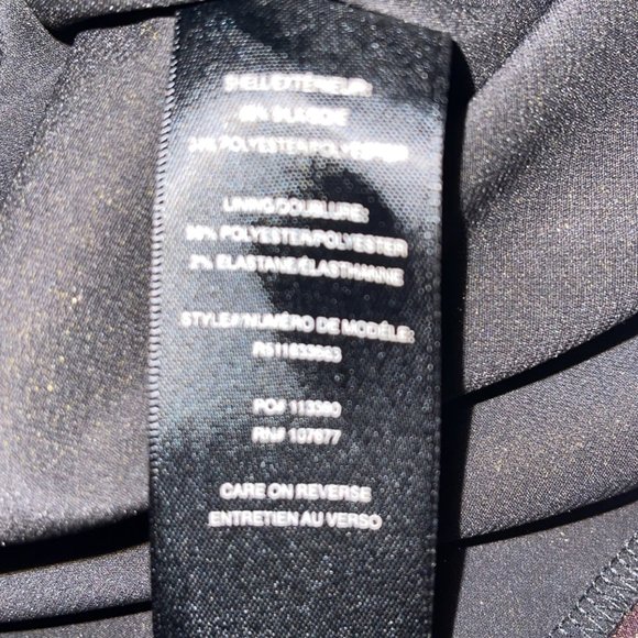 Alice + Olivia Harrison Flared Mini Dress Gold Metallic Size 2 - Picture 5 of 5